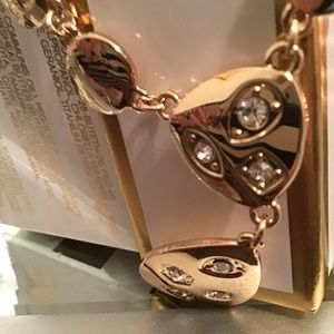 Beautiful rose gold necklace